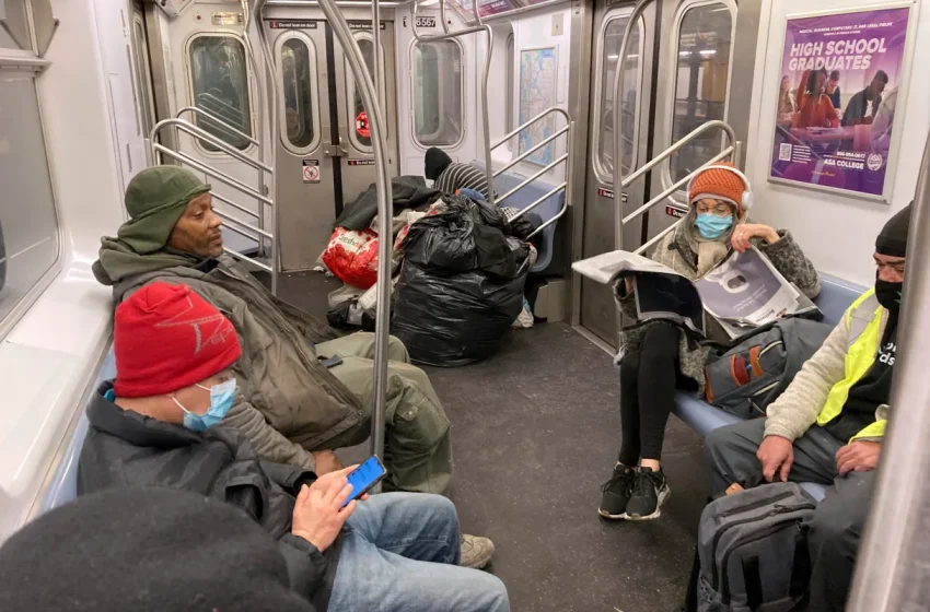  When Will the Press Ask Subway Riders if They Agree with Mamdani’s Plan to Turn the Subways into Actual Homeless Shelters?